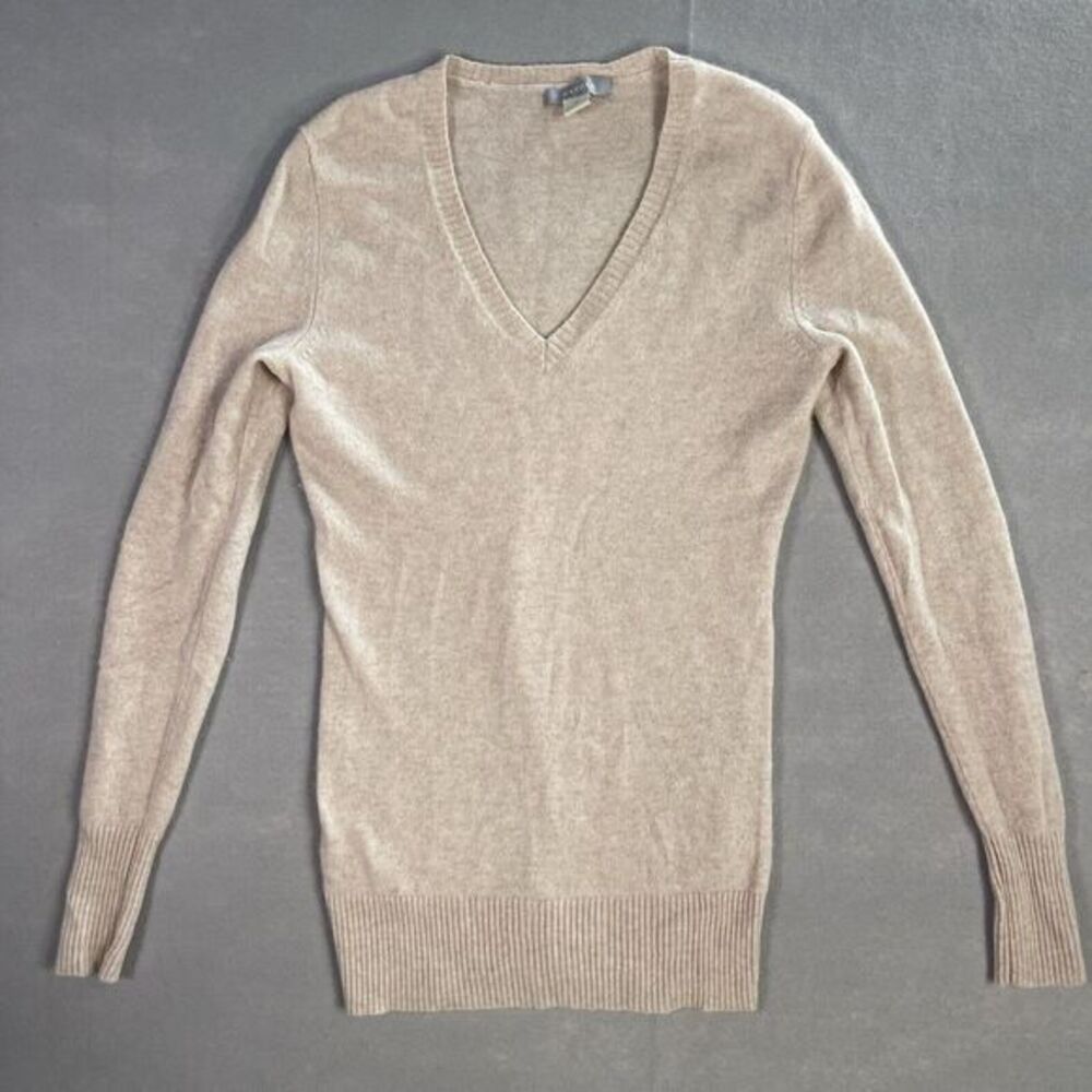 Hayden Cashmere Sweater Woman Small Beige CozyCore Tunic